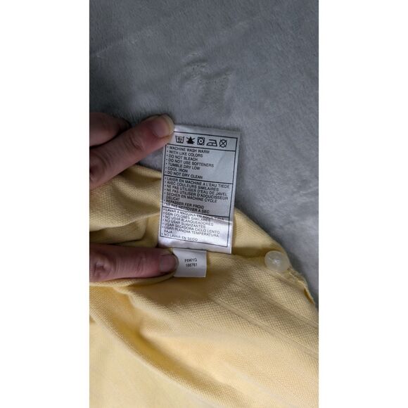 Mens Nike polo yellow size large golf polo - Picture 7 of 9